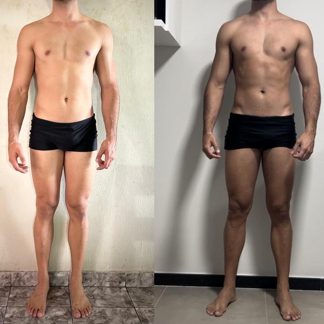 Antes e Depois Cliente 1